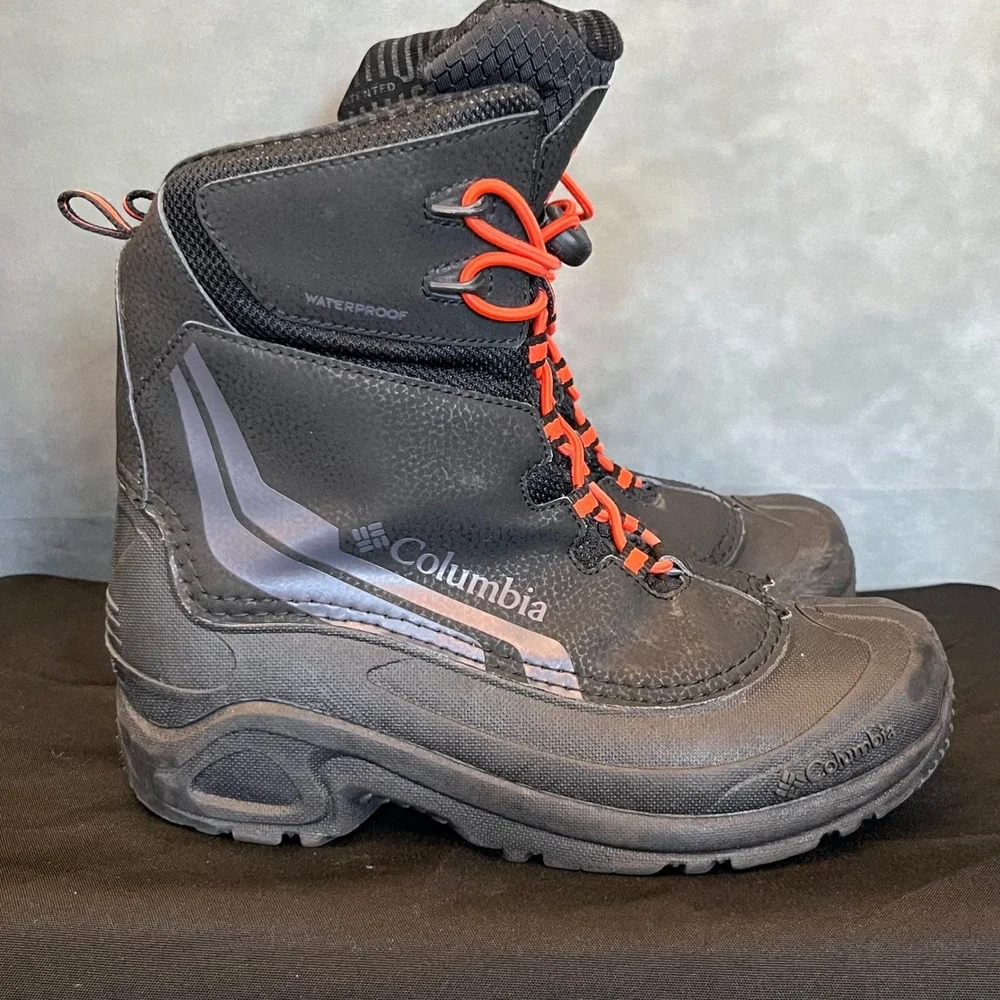 Columbia Bugaboot IV Waterproof Insulated Winter Snow Boots Boys Size 6‎